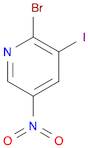 2-BROMO-3-IODO-5-NITROPYRIDINE