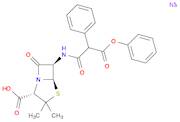 sodium [2S-(2α,5α,6β)]-6-[(1,3-dioxo-3-phenoxy-2-phenylpropyl)amino]-3,3-dimethyl-7-oxo-4-thia-1...