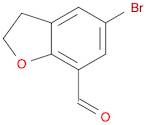 5-Bromo-2,3-dihydrobenzofuran-7-carbaldehyde