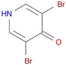 4(1H)-Pyridinone, 3,5-dibromo-