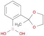 2-(2-METHYL-1,3-DIOXOLAN-2-YL)PHENYLBORONIC ACID