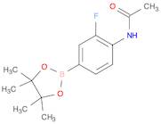 N-(2-Fluoro-4-(4,4,5,5-tetramethyl-1,3,2-dioxaborolan-2-yl)phenyl)acetamide