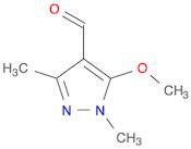 5-METHOXY-1,3-DIMETHYL-1H-PYRAZOLE-4-CARBALDEHYDE