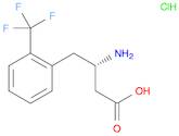 (S)-3-AMINO-4-(2-TRIFLUOROMETHYLPHENYL)BUTANOIC ACID HYDROCHLORIDE