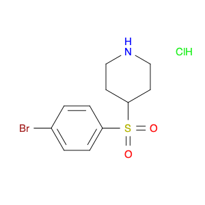 4-[(4-BROMOPHENYL)SULFONYL]PIPERIDINEHYDROCHLORIDE(MINIMUM90%PURITY)