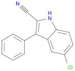 5-CHLORO-3-PHENYL-1H-INDOLE-2-CARBONITRILE