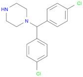 1-(4,4'-DICHLOROBENZHYDRYL)PIPERAZINE