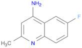 4-AMINO-6-FLUORO-2-METHYLQUINOLINE