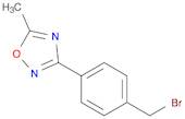 3-[4-(BROMOMETHYL)PHENYL]-5-METHYL-1,2,4-OXADIAZOLE