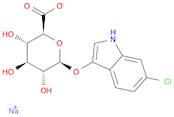 Sodium (2S,3S,4S,5R,6S)-6-((6-chloro-1H-indol-3-yl)oxy)-3,4,5-trihydroxytetrahydro-2H-pyran-2-carb…