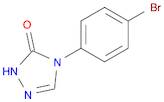 4-(4-BROMOPHENYL)-2,4-DIHYDRO-3H-1,2,4-TRIAZOL-3-ONE