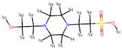 N-2-Hydroxyethylpiperazine-N'-ethanesulfonic Acid-d18