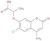 2-(6-CHLORO-4-METHYL-2-OXO-2H-CHROMEN-7-YLOXY)-PROPIONIC ACID