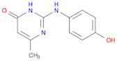 2-[(4-hydroxyphenyl)amino]-6-methyl-4(3H)-pyrimidinone