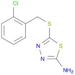 5-(2-CHLORO-BENZYLSULFANYL)-[1,3,4]THIADIAZOL-2-YLAMINE