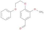 3-methoxy-4-(2-phenoxyethoxy)benzaldehyde