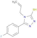 4-Allyl-5-(4-fluorophenyl)-4H-1,2,4-triazole-3-thiol