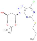 (3aR,4S,6R,6aS)-6-[7-Chloro-5-(propylthio)-3H-1,2,3-triazolo[4,5-d]pyrimidin-3-yl]tetrahydro-2,2...