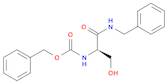 N-[(1R)-1-(Hydroxymethyl)-2-oxo-2-[(phenylmethyl)amino]ethyl]carbamic acid benzyl ester