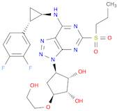 1,2-Cyclopentanediol, 3-[7-[[(1R,2S)-2-(3,4-difluorophenyl)cyclopropyl]aMino]-5-(propylsulfonyl)-3…