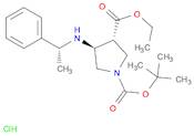 1,3-Pyrrolidinedicarboxylic acid, 4-[[(1R)-1-phenylethyl]aMino]-, 1-(1,1-diMethylethyl) 3-ethyl es…