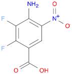 4-AMINO-2,3-DIFLUORO-5-NITRO-BENZOIC ACID