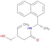 4-PentenaMide, 3-(hydroxyMethyl)-N-[(1S)-1-(1-naphthalenyl)ethyl]-, (3S)-