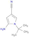 5-Amino-1-(tert-butyl)-1H-pyrrole-3-carbonitrile