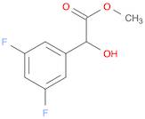 BENZENEACETIC ACID, 3,5-DIFLUORO-A-HYDROXY-, METHYL ESTER