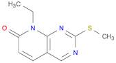 8-Ethyl-2-methanethio-8H-pyrido[2,3-d]pyrimidin-7-one