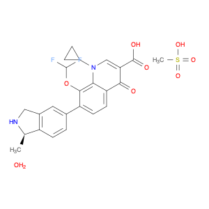 3-Quinolinecarboxylic acid,1-cyclopropyl-8-(difluoromethoxy)-7-[(1R)-2,3-dihydro-1-methyl-1H-iso...