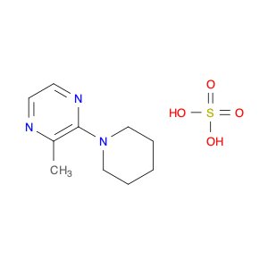 2-Methyl-3-(1-piperidinyl)pyrazine sulfate