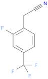 2-FLUORO-4-(TRIFLUOROMETHYL)PHENYLACETONITRILE