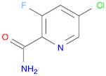 5-Chloro-3-fluoropyridine-2-carboxamide