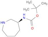 Carbamic acid, [(3S)-hexahydro-1H-azepin-3-yl]-, 1,1-dimethylethyl ester (9CI)