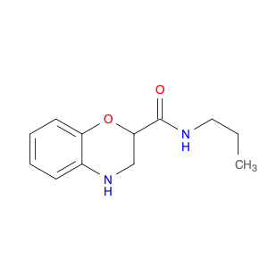 N-PROPYL-3,4-DIHYDRO-2H-1,4-BENZOXAZINE-2-CARBOXAMIDE