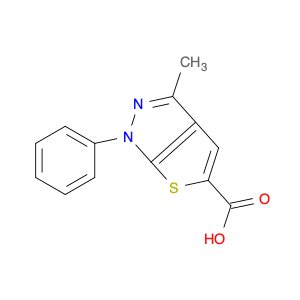 3-Methyl-1-phenyl-1H-thieno[2,3-c]pyrazole-5-carboxylic acid