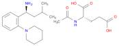 (S,S')-3-METHYL-1-(2-PIPERIDINOPHENYL)BUTYLAMINE, N-ACETYL-GLUTAMATE SALT