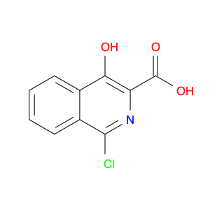 1-Chloro-4-hydroxyisoquinoline-3-carboxylicacid