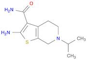 2-amino-6-(propan-2-yl)-4,5,6,7-tetrahydrothieno[2,3-c]pyridine-3-carboxamide