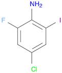 4-CHLORO-2-FLUORO-6-IODOANILINE