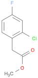 METHYL 2-CHLORO-4-FLUOROPHENYLACETATE 98