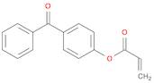 2-Propenoic acid,4-benzoylphenyl ester