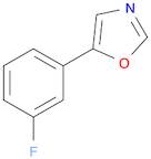 Oxazole, 5-(3-fluorophenyl)- (9CI)