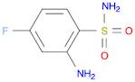 Benzenesulfonamide, 2-amino-4-fluoro- (7CI,9CI)