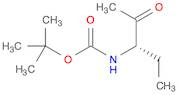 Carbamic acid, [(1S)-1-ethyl-2-oxopropyl]-, 1,1-dimethylethyl ester (9CI)