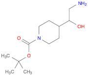 tert-Butyl-(2-aMino-1-hydroxyethyl)piperidine-1-carboxylate