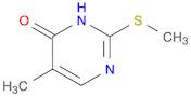 4(3H)-Pyrimidinone, 5-methyl-2-(methylthio)-