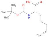 (2S)-2-[[(1,1-Dimethylethoxy)carbonyl]amino]-6-heptenoic acid