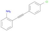 2-((4-Chlorophenyl)ethynyl)aniline